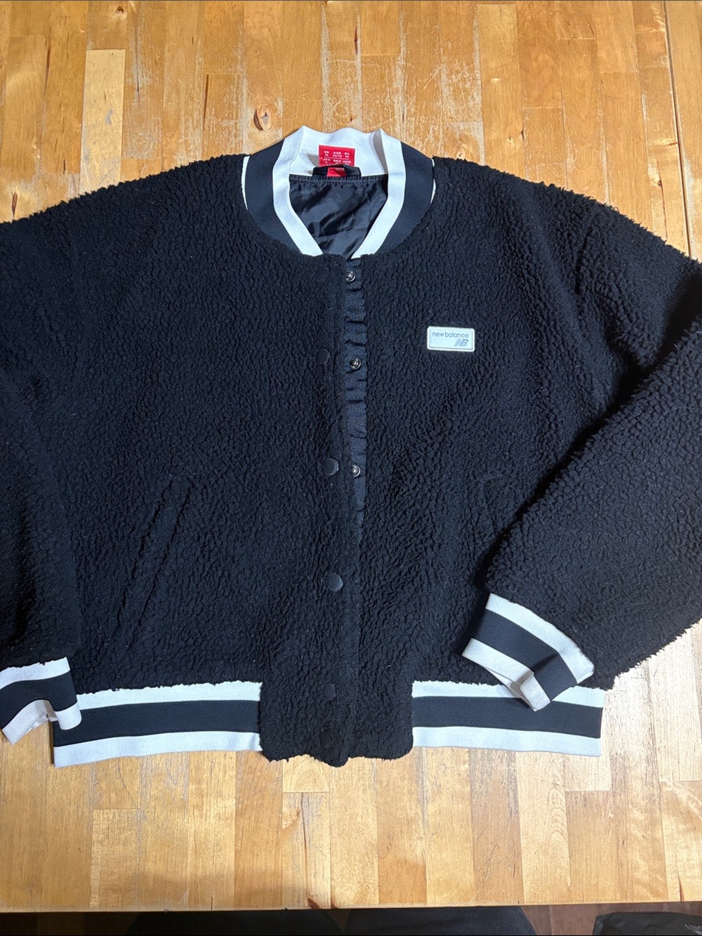 New Balance Varsity Style Sherpa Jacket